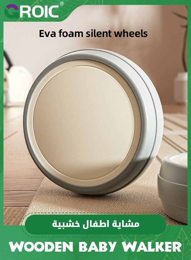 GROIC Baby Walker Push Toy,Baby Shopping Cart, Baby Toys Push and Pull Baby Stroller, Toddler Learning Walker Toy Storage Chest, Shopping Cart and Doll Stroller - Image 5