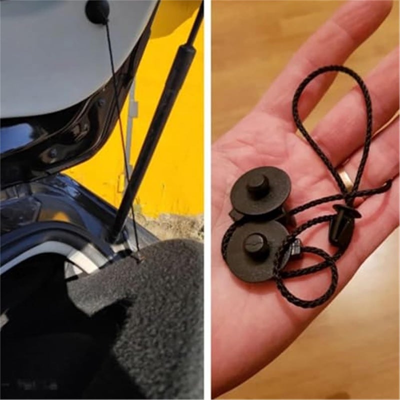 Yurefax Parcel Shelf String Cord for Focus Hatchback - Image 3