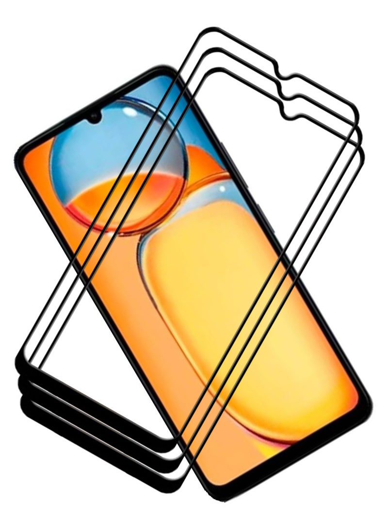 أكاليكس 3  قطع، حماية شاشة،  لهاتف شاومي ريدمي 13C  ، جودة ممتازة. - Image 1