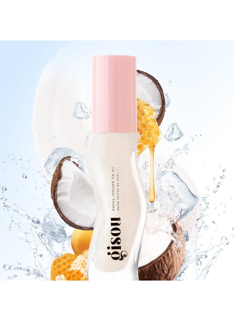 Gisou Gisou Honey Infused Hydrating   Oil, Coconut Frost  - Image 2