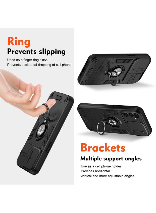erorex Case For Samsung Galaxy A56 Camshield Ring Holder Phone Case - Image 2