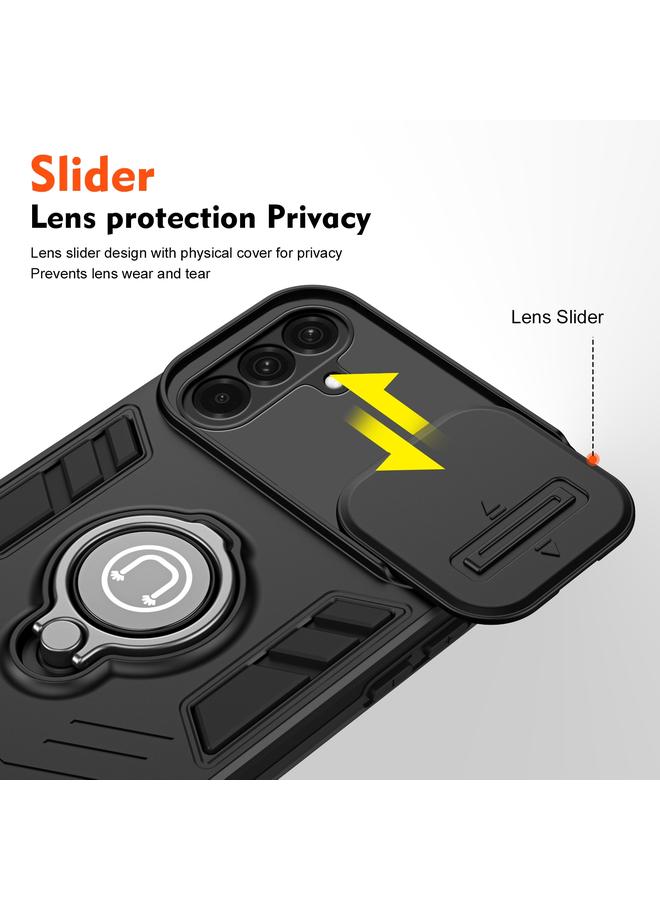 erorex Case For Samsung Galaxy A56 Camshield Ring Holder Phone Case - Image 3