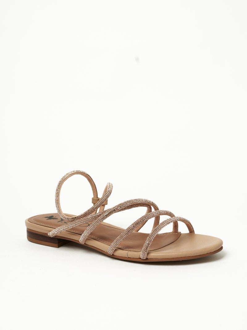 Y.so Women's Flat Slip-On Sandals – Comfortable & Stylish Everyday Footwear - Image 1