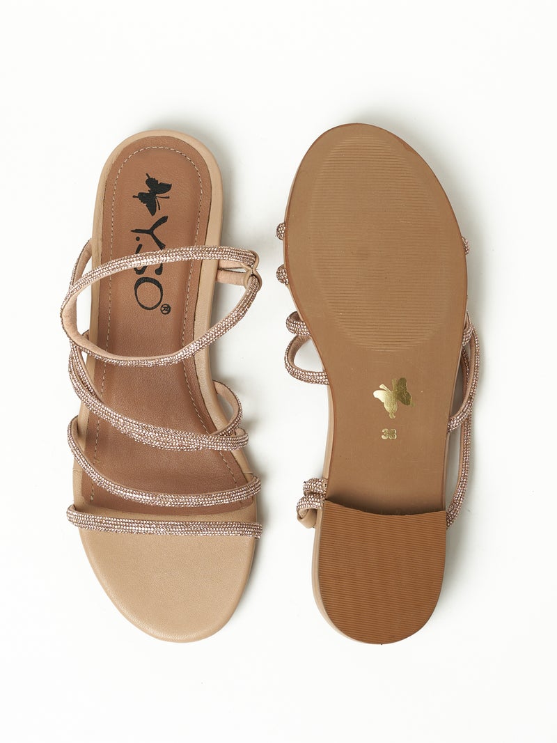Y.so Women's Flat Slip-On Sandals – Comfortable & Stylish Everyday Footwear - Image 5