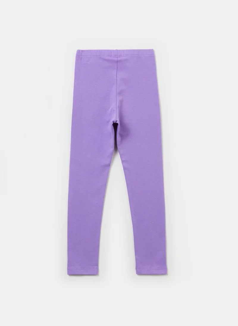 او في اس OVS Stretch Cotton Leggings