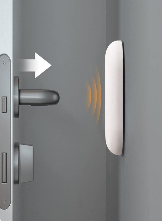 COOFANDY 4Pcs Anti-Collision Stickers, Wall Protector Silicone Gel Door Knob, Self-Adhesive Door Handle Stopper Bumper for Home ＆ Office Wall, Drop-Shipping Silencer, Anti Door Slam, Reusable - Image 4