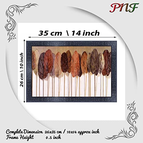 pnf Poster And Frames Hand Painted Landscape Scenery Wooden Photo Frame With Acrylic Sheet | Living Room, Bedroom | Home Decoration | Best Gifting Option (10 * 14inch,Multicolour,Synthetic) 27512 - Image 2