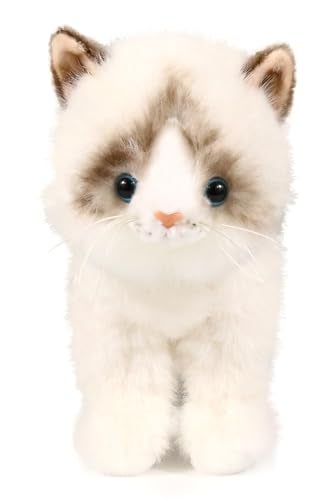 Ice King Bear Little Ragdoll Cat Stuffed Animal Kitten Plush Toy Standing - Image 1