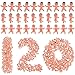 Blowata 120 PCS Plastic Babies for Games 1 Inch Bulk Mini Babies Tiny Babies for King Cake Babies Ice Cube Game Small Plastic Babies for My Water Broke Baby Shower Decorations - Image 3