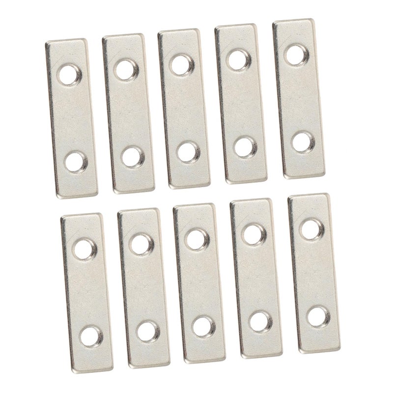 10 Pack Rectangular Dual Hole Gaskets For Printer CNC Machine T Shaped Nuts Metal Accessories - Image 2