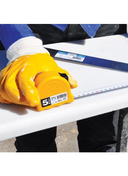 DEKOR Decor | Tape Measure [5 m, 19 mm, Yellow]  - Image 4