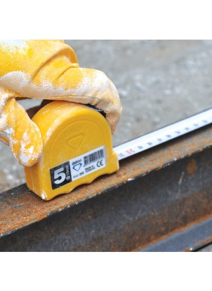 DEKOR Decor | Tape Measure [5 m, 19 mm, Yellow]  - Image 2