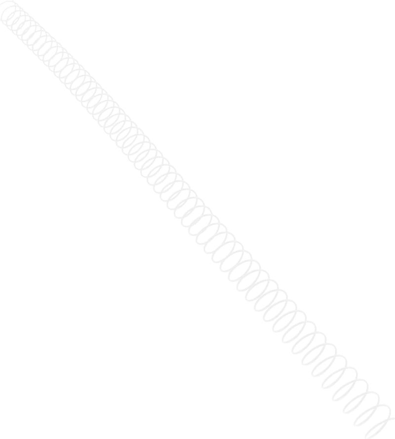 100 Pack 4:1 Pitch Spiral Binding Coils 12.7mm for 90 Sheets Letter Size Documents 360° Page Rotation Compatible with Binding Machines (White) - Image 3