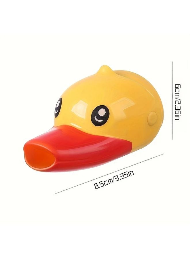 صنبور البط اللطيف الممتد مضاد للتناثر، مادة توفير المياه سهلة التركيب، بلاستيك متين - Image 4