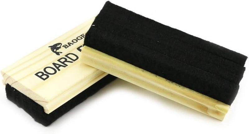 TKOnline 3 Pack Premium Wool Felt Chalkboard Eraser – Dustless, Kid-Friendly, for Whiteboard & Blackboard - Image 5