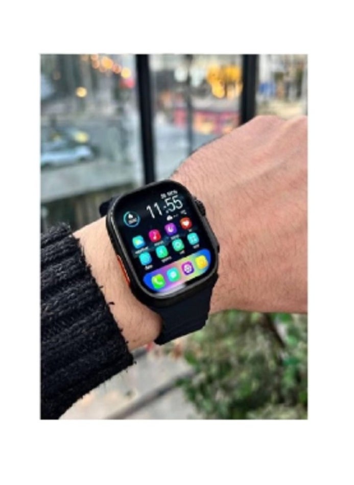 W&O - X9 ULTRA 2 Series 9 Wearfit Pro (2024) SmartWatch 2.2 Inch SUPER AMOLED Display 480X320 Open AI Chat GPT GPS NFC Bluetooth V5 Call Wireless Charger - Image 1