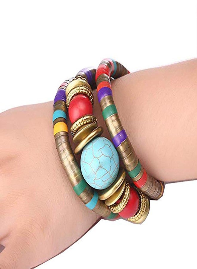 HENGYID African Handmade Tribal Beaded Ethnic Rope Bracelet, Ideal for Everyday Wear & Special Occasions - Image 2