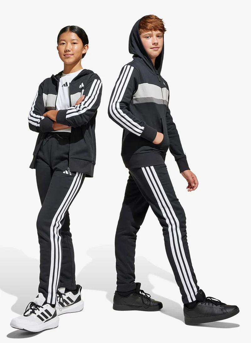 Adidas Youth 3-Stripes Tiberio Fleece Tracksuit
