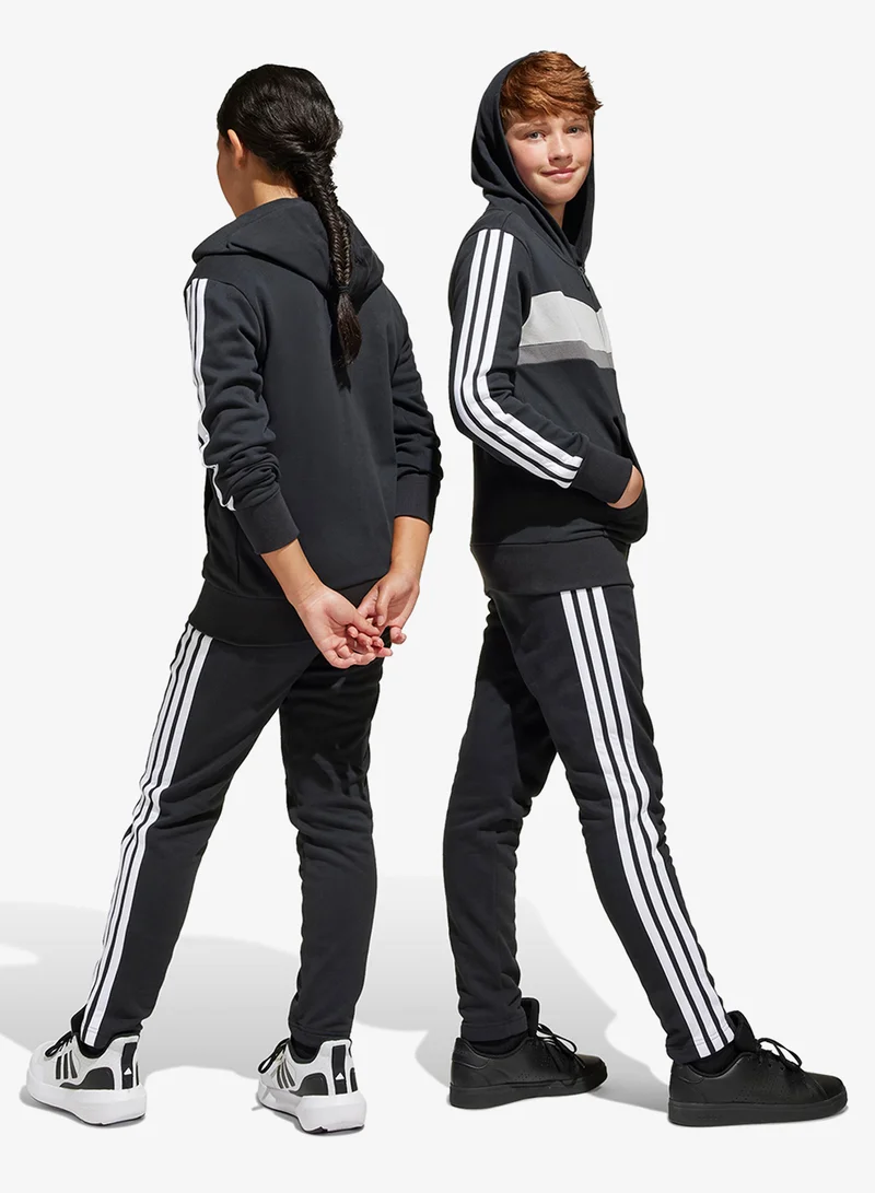 Adidas Youth 3-Stripes Tiberio Fleece Tracksuit