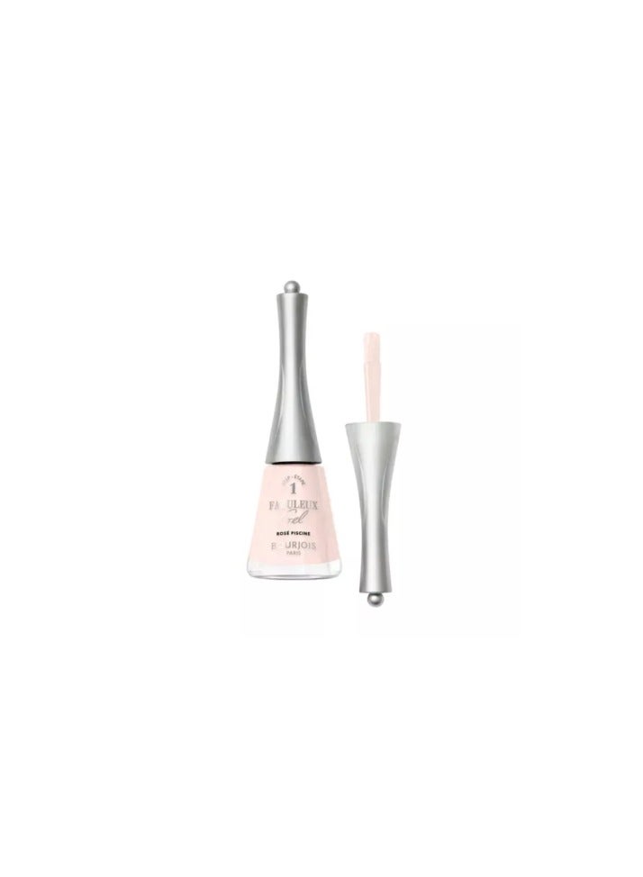 BOURJOIS PARIS Fabuleux Gel Nail Polish - 115 - Rosé Piscine 9Ml - Image 2