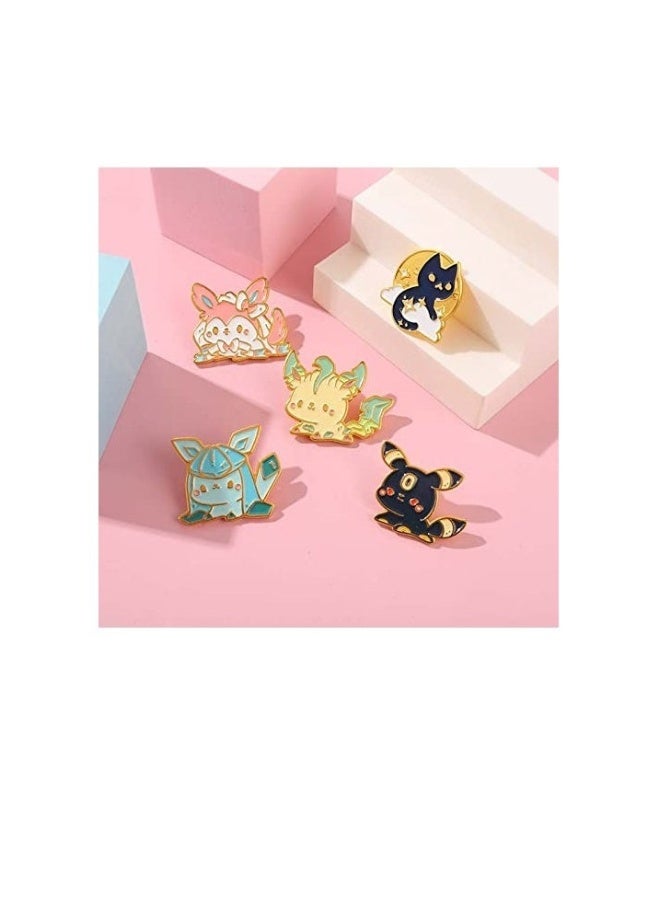 4 Set Cartoon Brooch, Animal Pin, Jackets Backpack Pin, Creative Enamel Pin Brooches, Perfect for Kids, Teens, and Women  - Image 3