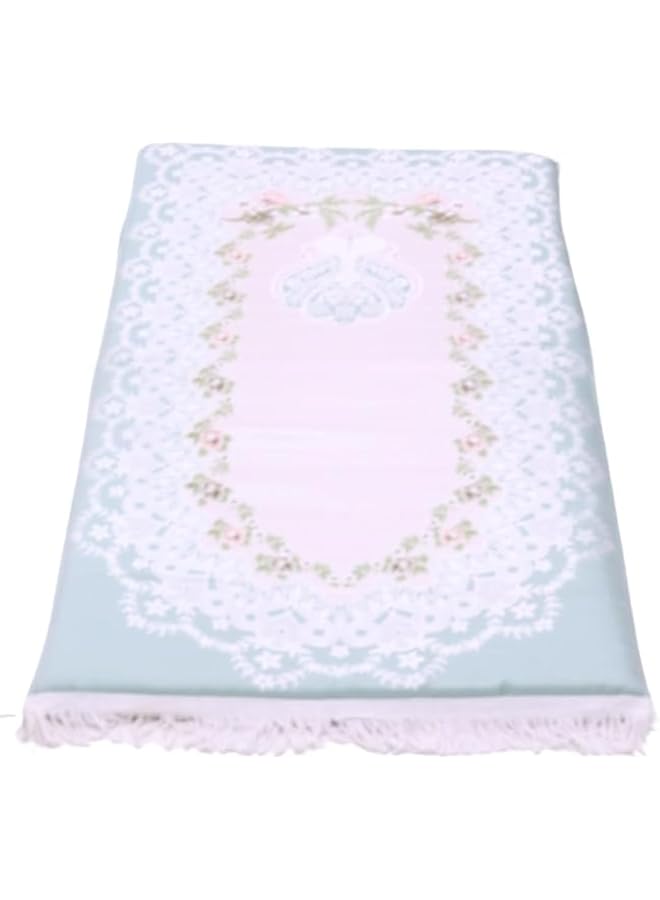 Large Padded Prayer Rug Prayer Sheet With Insulating Inner Filling 110X70X3 Cm Multicolor 18 049 4