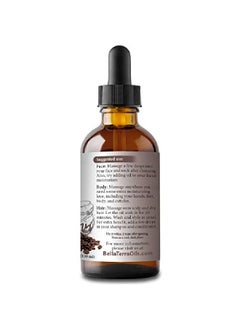 Bella Terra Oils New Roasted Coffee Bean Oil. 4Oz. Coldpressed. Unrefined. Organic. 100% Pure. Rich In Antioxidants. Hexanefree. Improves Undereye Circles. Natural Moisturizer. For Hair Skin Nails Stretch Marks.  - Image 4