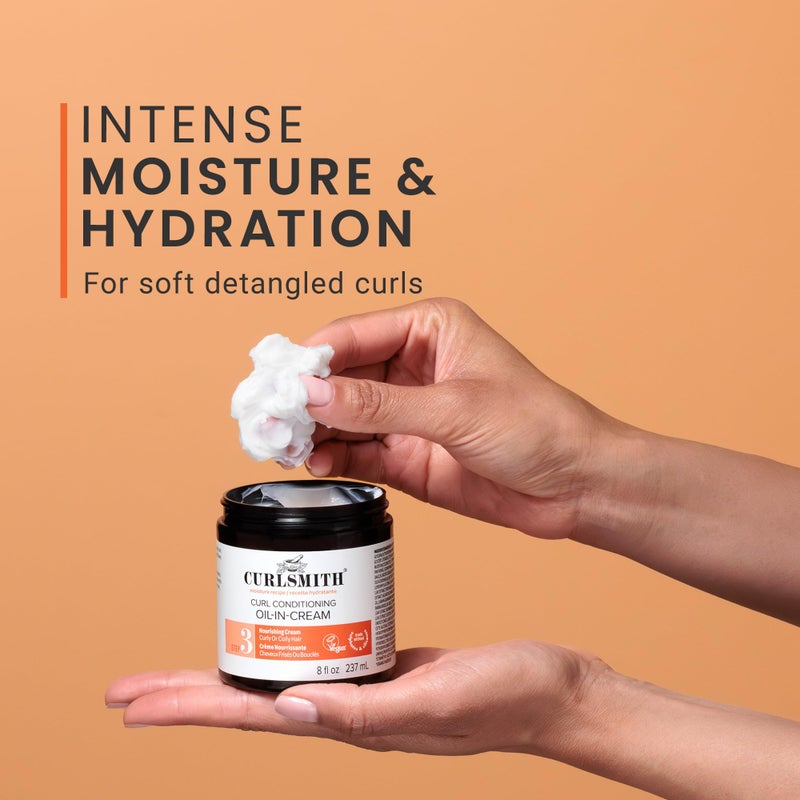 CURLSMITH - Curl Conditioning Oil in Cream (8 oz.) - Image 4