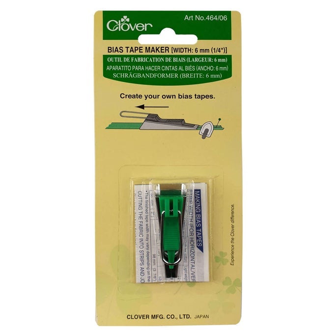 BIAS TAPE MAKER WIDTH 6MMGREEN