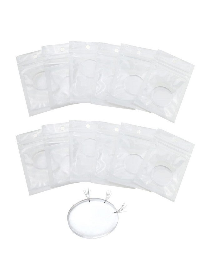 DonLeeving Luckycivia 12 Pcs Silicone Lash Pad Grafted False Easy Fan Lash Pad Eyelash Silicone Holder Pad Eyelash Supplies For Beginners Make Fans Blooming Easy Volume Lashes Pallet Tools - Image 2