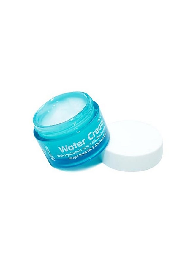 Recode Recode Water Cream 50g | Hyaluronic Acid 1.5% & Niacinamide 1% | Goodness Exacts of Aloe Vera & Grape Seed Oil | Mineral Oil & Paraben Free  - Image 1