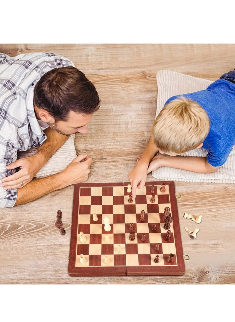Gonice - Portable Travel Chess Board Game Sets (39×39cm) - Image 1