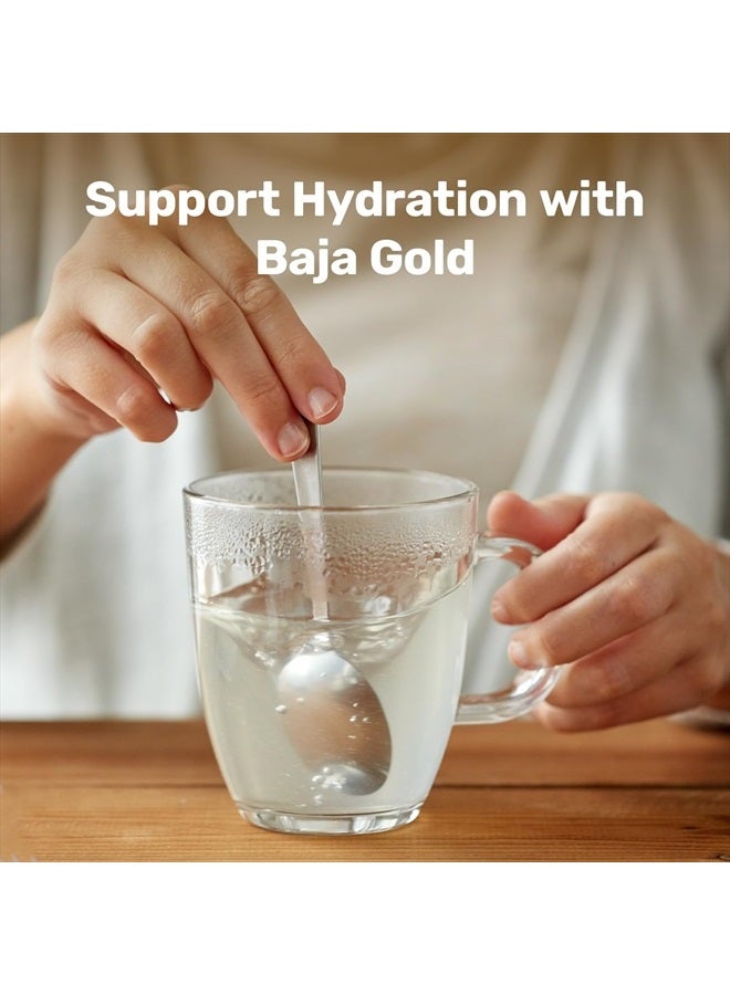 Baja Gold Mineral Sea Salt, Natural Grain Crystals, 5 Lb. Bag - Image 5