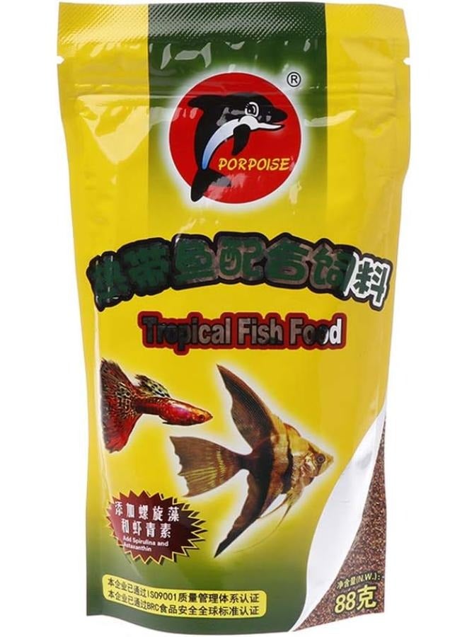 Porpoise Rich Protein Tropical Fish Food 88g - Image 5