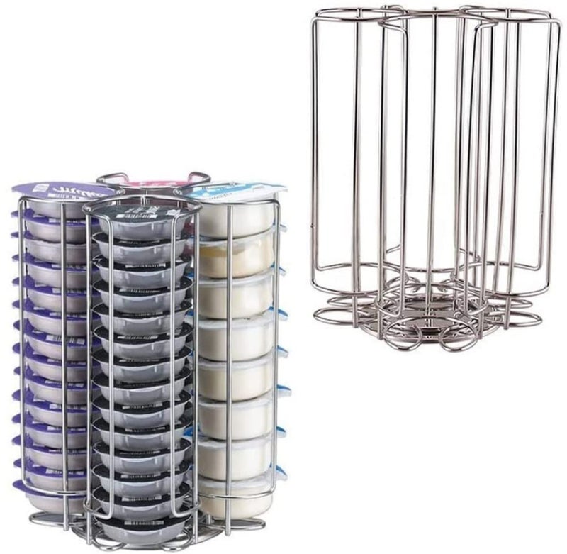 Utiz 52 Coffee Machine Capsules Rotating TDisc Holder Rack For Tassimo Latte Macchiato Bosch Coffee Pods