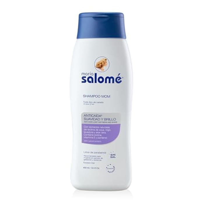 Maria Salome Shampoo MOM Prevencion Caida Y Nutricion del Cabello 400ml - Image 1