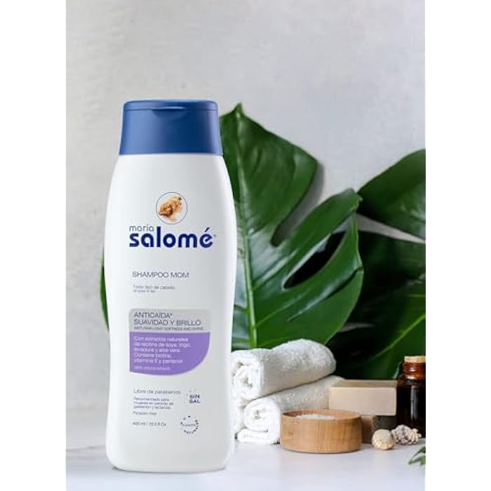 Maria Salome Shampoo MOM Prevencion Caida Y Nutricion del Cabello 400ml - Image 4