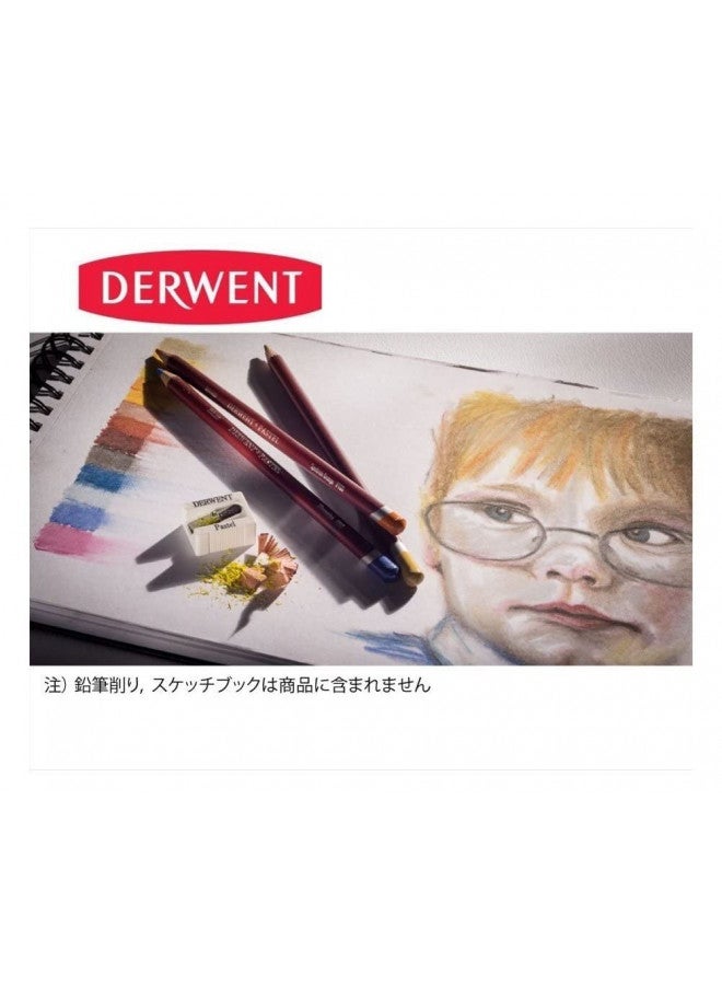 Derwent Pastel Pencils, 4mm Core, Metal Tin, 12 Count (32991) - Image 4