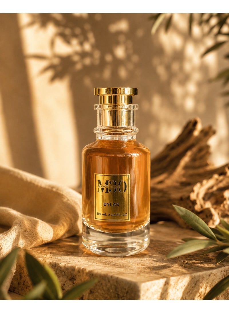 March Thirty M30 DYLAN Eau de Parfum for Men & Women | Amber Sweet Woody Fragrance | Long Lasting Luxury Perfume | 100 mL - Image 5