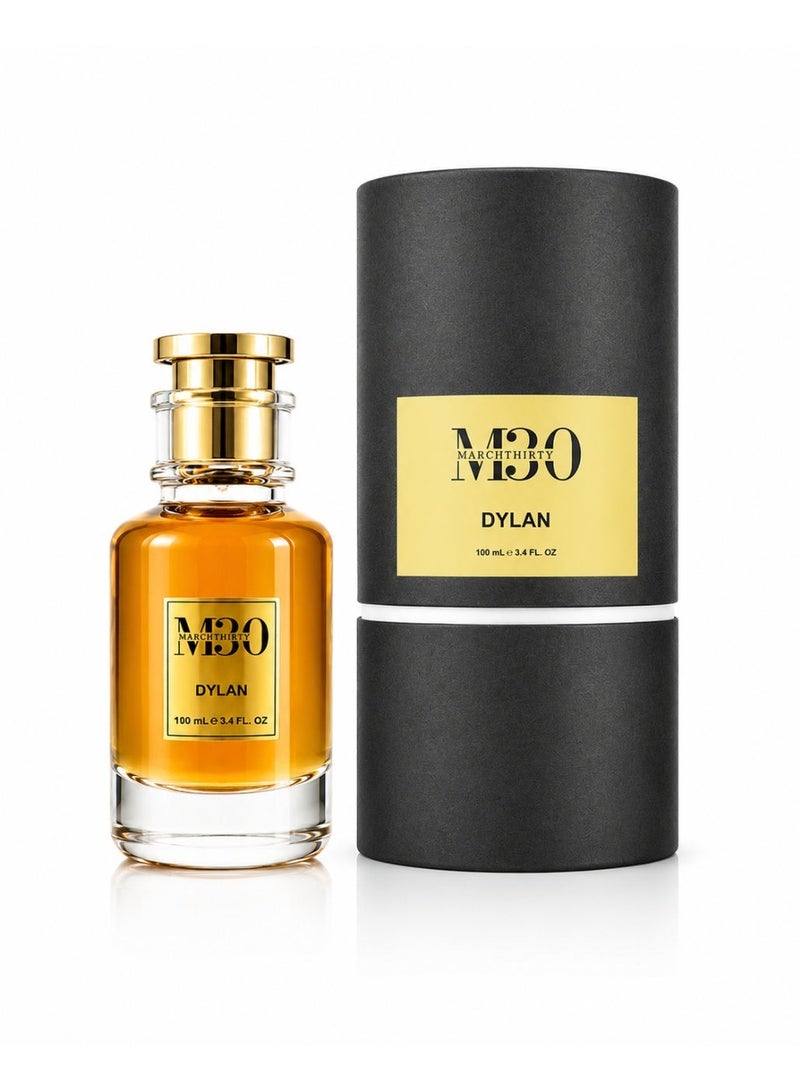 March Thirty M30 DYLAN Eau de Parfum for Men & Women | Amber Sweet Woody Fragrance | Long Lasting Luxury Perfume | 100 mL - Image 4