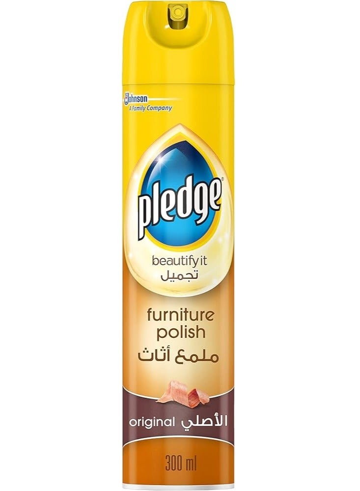 بليدج بخاخ تلميع وتنظيف الأثاث من بليدج، أصلي، 300 مل