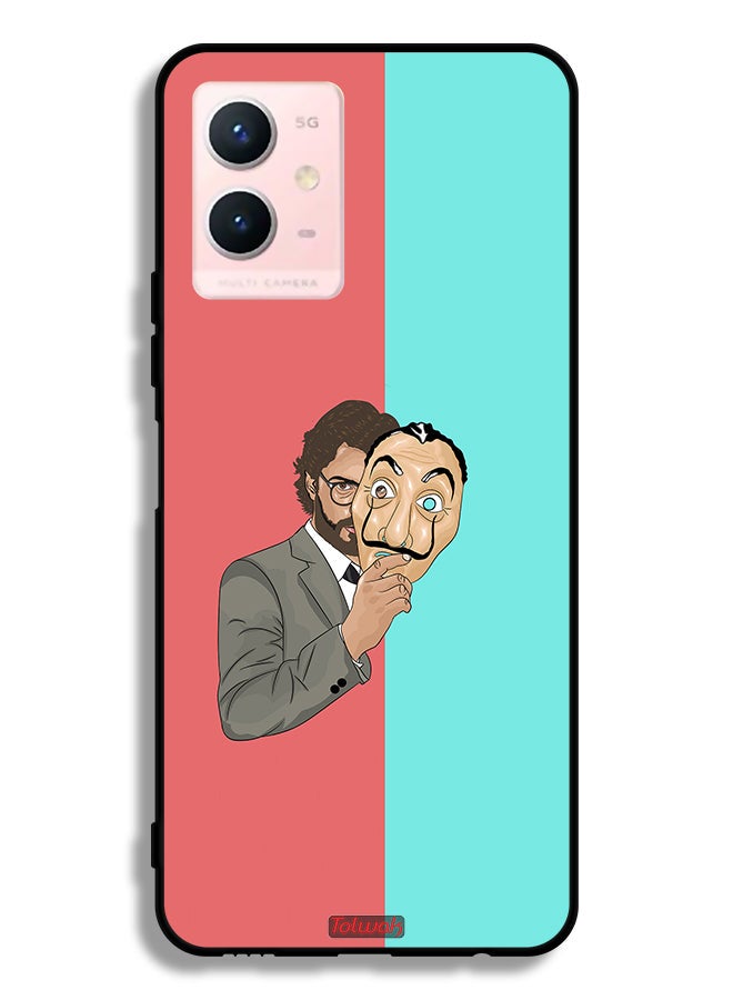 Tolwak Vivo Y33s 5G Protective Case Cover The Professor Art - Image 2