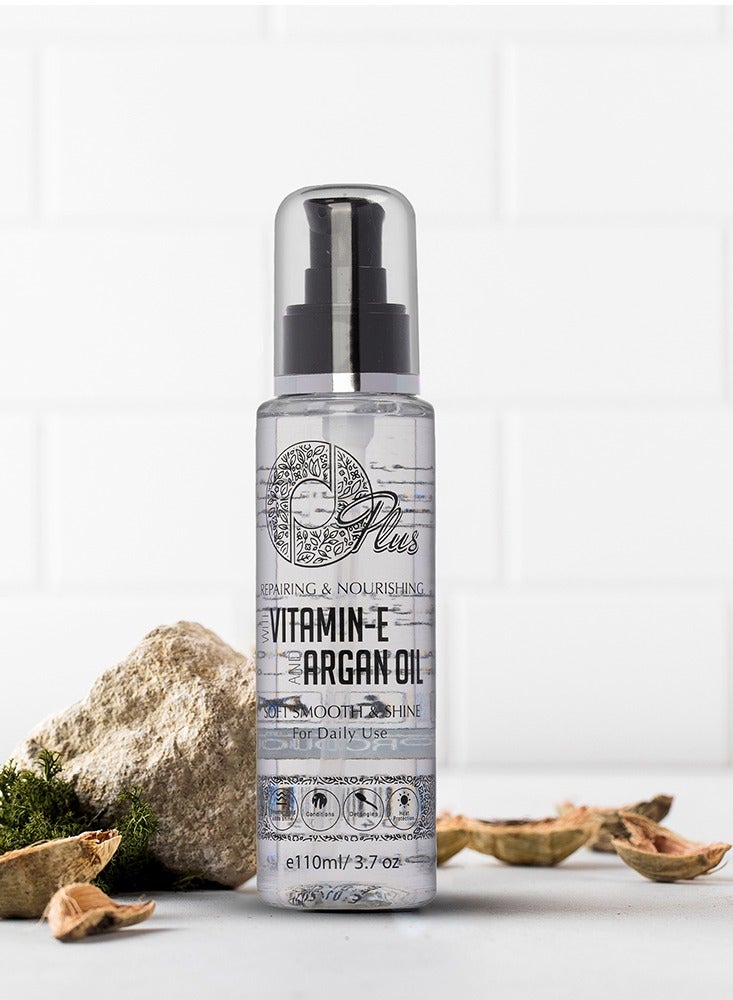 أوبلس مصل OPlus 110ml لإعادة بناء الشعر - مزيج فيتامين E وزيت الأرغان - Image 5