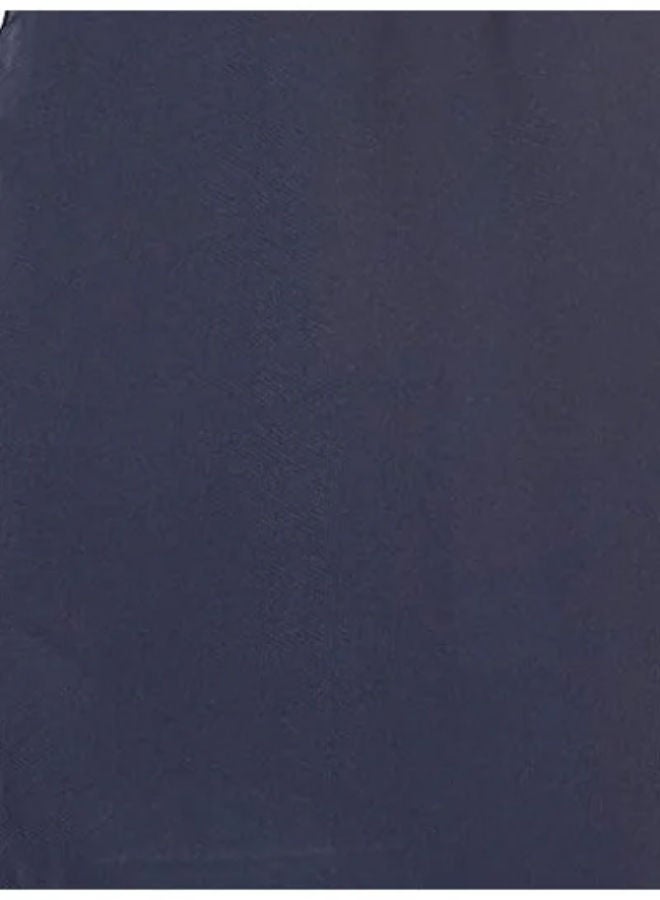 SHOPI حجاب شيلة شيفون سادة أزرق بحري - Image 3