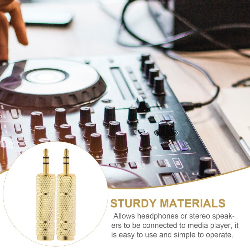 6Pcs Headphone Jack Adapters Converter Audio Interface Headphone Converter 6.35mm Male to 3.5mm Female - Image 4