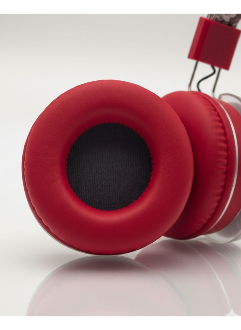 Portbae Kids Wireless Foldable Over-Ear Headphones AH-906G3 ,Comfortable wireless headphones for kids with over-ear design, clear sound, and a lightweight build—perfect for school, learning, and entertainment. - Image 3
