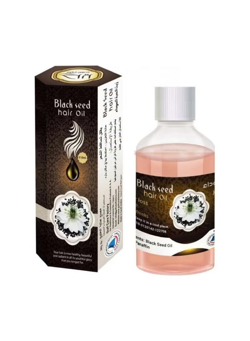 Organic Black Seed Oil for Hair 110ml