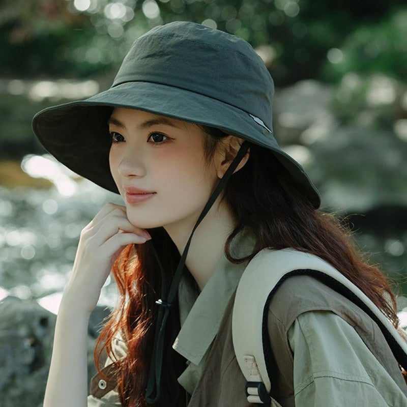 SOMALER Sun Hats for Women Wide Brim UPF50+ Outdoor Beach Hat Packable Summer Fishing Hiking Hat - Image 3