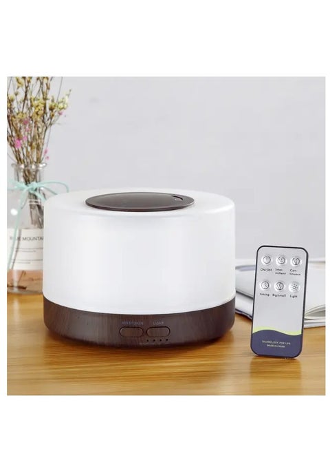 Essential Oil Diffuser Aromatherapy with Auto Shut Off, 4 Timers, BPA Free Design for Bedroom, Home, Office 700ml