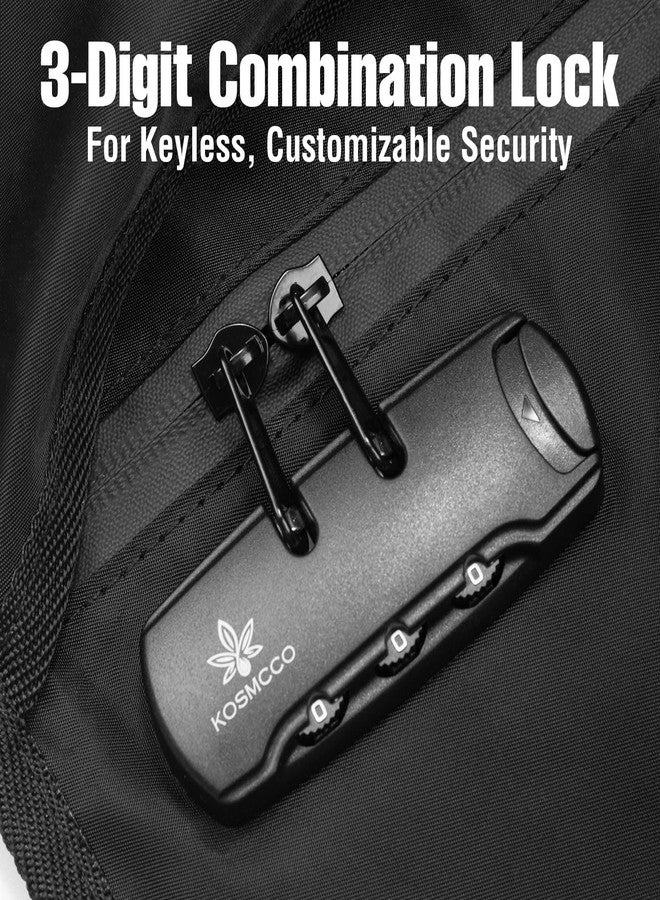 KOSMCCO Lockable Hidden Hanger Diversion Safe - Secret Storage with Pocket for Money & Valuables, Fits Under Clothes, Home Travel Security Safe - Image 4